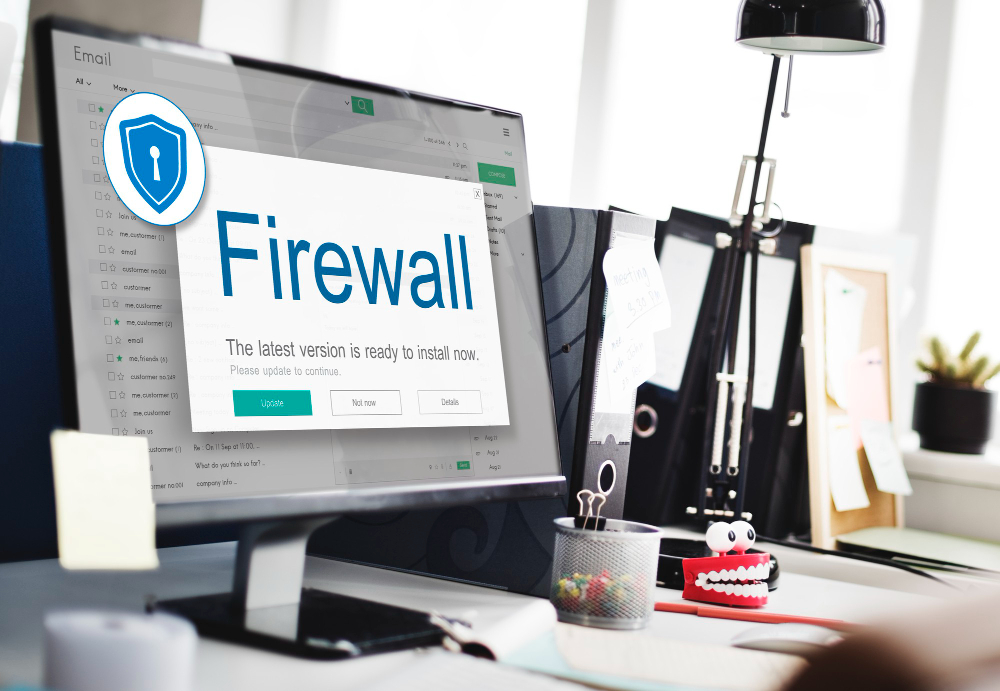 Firewall antivirus alert protection security caution